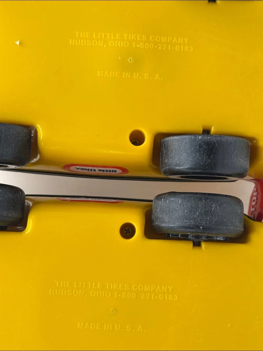 2 Vintage Little Tikes School Bus Toys